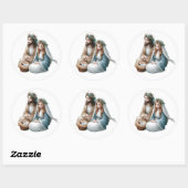 Stickers Nativité Festive (Feuille)