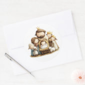 Stickers Nativité Festive (Enveloppe)