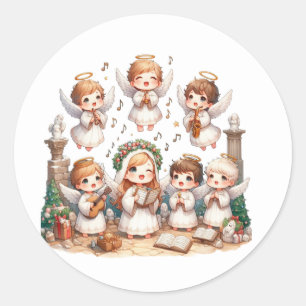 Stickers Nativité Festive