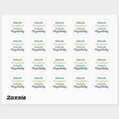 Stickers Négativité Inhale Doughnut Exhale (Feuille)