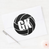 Stickers Netball Goal Keeper, GK, Netball Team Sti (Enveloppe)