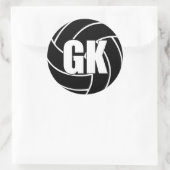 Stickers Netball Goal Keeper, GK, Netball Team Sti (Sac)