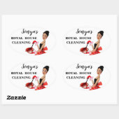 Stickers Nettoyage Maison (Feuille)