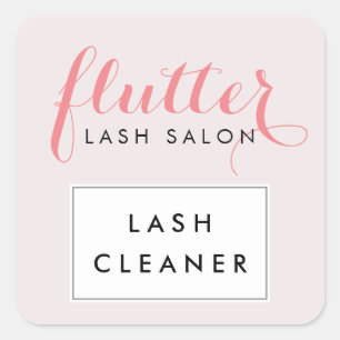 Stickers Nettoyeur à cils Simplement rose Lash Sal