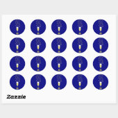 stickers New Years Eve Party (Feuille)