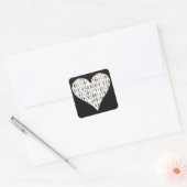 Stickers New York Black Heart (Enveloppe)