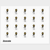 Stickers Ninja Chick (Feuille)