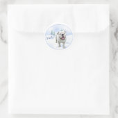 Stickers Noel Bulldog (Sac)