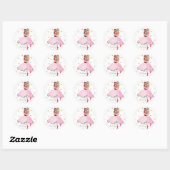 Stickers Noël Casse-Noisette Ballet Personnaliser (Feuille)