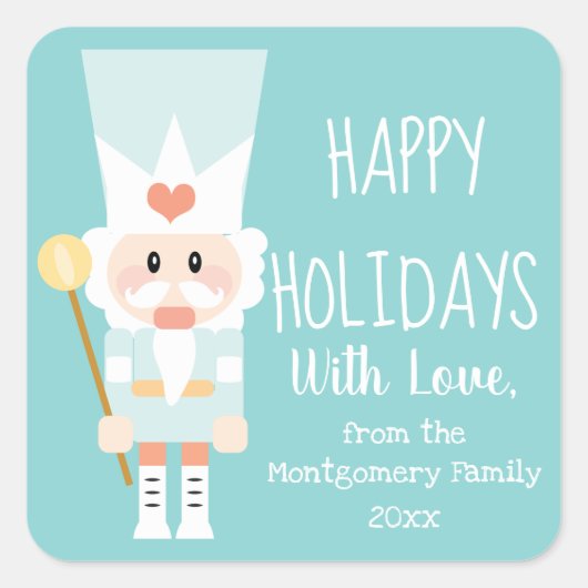 Stickers Noël Casse-Noisette Joyeuses Fêtes (Devant)