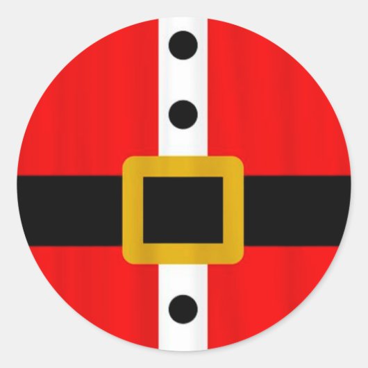 Stickers Noël/Costume Père Noël (Devant)