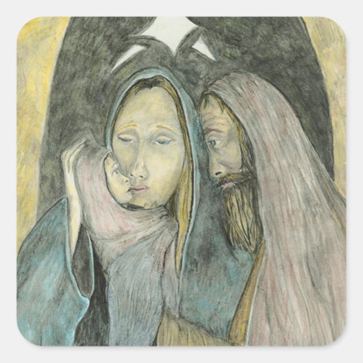 Stickers Noël de la Nativité (Devant)