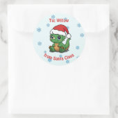 Stickers Noël Dinosaur mignonette à/de cadeaux (Sac)