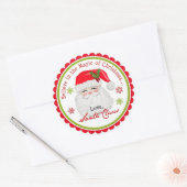 Stickers Noël du Père Noël (Enveloppe)