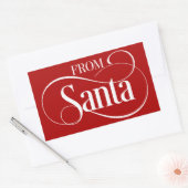 Stickers Noël du Père Noël (Enveloppe)