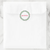 stickers Noël étiquette (Sac)