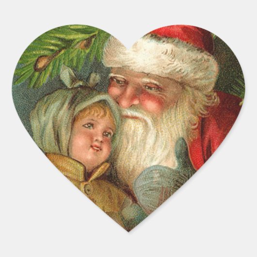 Stickers Noël Père Noël allemand (Devant)