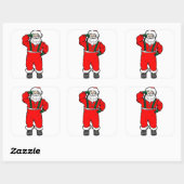 Stickers Noël santa claus (Feuille)