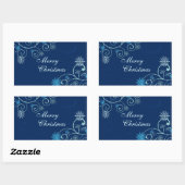 Stickers Noël Snowflake Joyeux Noël (Feuille)