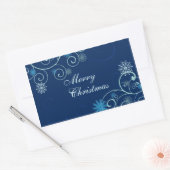 Stickers Noël Snowflake Joyeux Noël (Enveloppe)