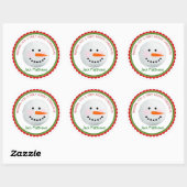Stickers Noël Snowman (Feuille)