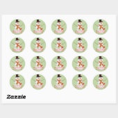 Stickers Noël Snowman (Feuille)