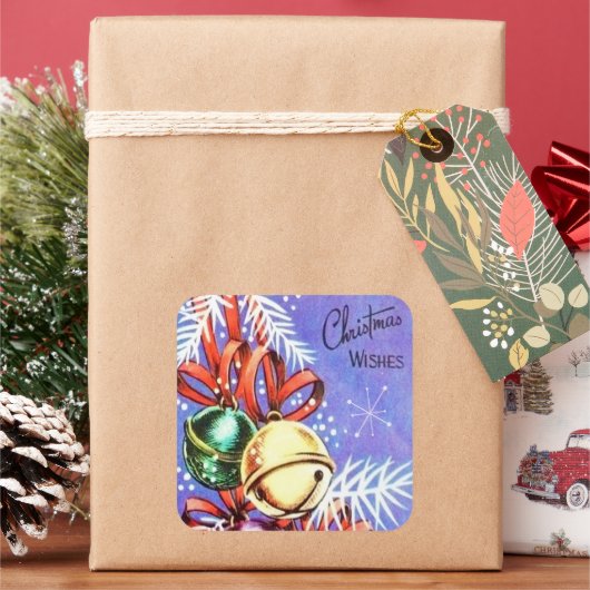 stickers Noël vintage rétro (vacances)