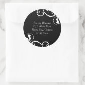 Stickers noir et blanc fantaisie - CO (Sac)