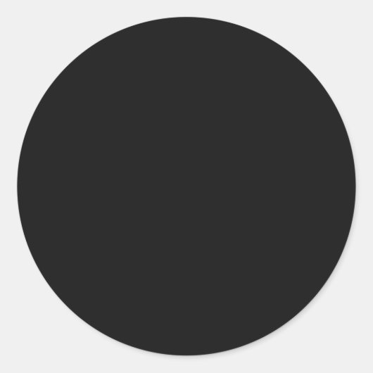 Stickers Noir intemporel PERSONNALISABLE (Devant)