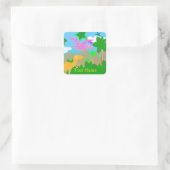 Stickers Nom de Dinosaures Dinosaures couleur mign (Sac)