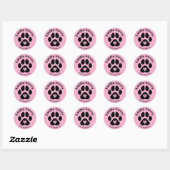 Stickers Nom Et Initiales Personnalisés Pour Les A (Feuille)