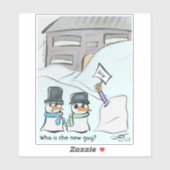 Stickers Nouveau type personnalisé découpé moyen (Feuille)