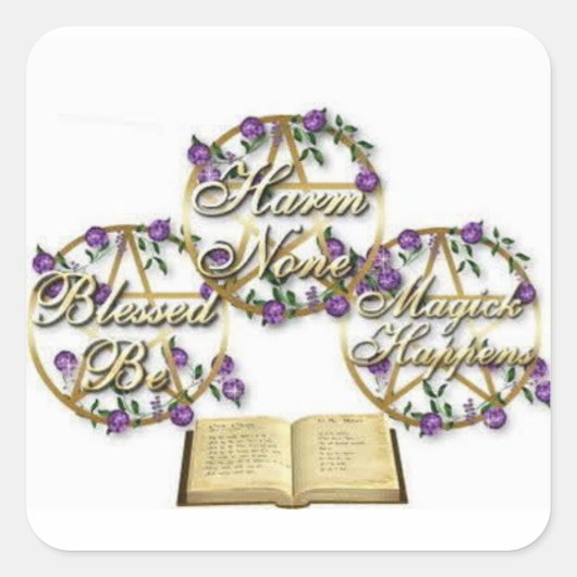 Stickers : Nuire à Aucun (Devant)