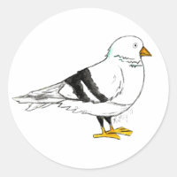 Stickers NYC Pigeons Pigeon New York Dirty Bird