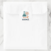 Stickers Objet scientifique - Flacon, Molécules et (Sac)