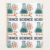 Stickers Objet scientifique - Flacon, Molécules et (Devant)