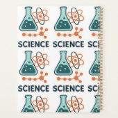 Stickers Objet scientifique - Flacon, Molécules et (Dos)