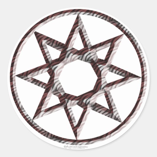 Stickers Octagram (Devant)
