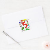 Stickers Ode à cinq - Set de 20 (Enveloppe)