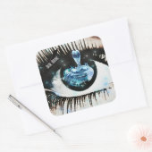 Stickers oeil bleu (Enveloppe)