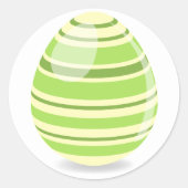 Stickers OEuf de Pâques Vert (Devant)