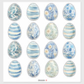 Stickers OEufs de Pâques (Feuille)