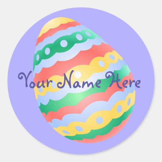 Stickers OEufs de Pâques Stickers OEufs de Pâques  (Devant)