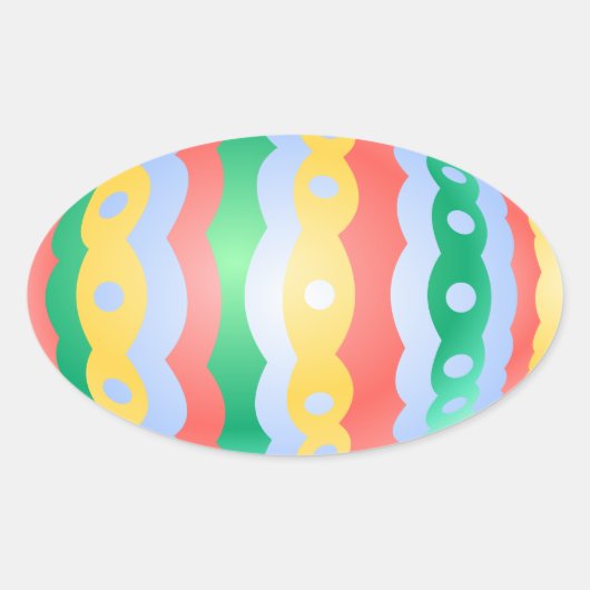 Stickers OEufs de Pâques Stickers OEufs de Pâques  (Devant)