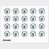 Stickers officiels Mantis-Eye Experiment (Feuille)