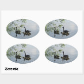 Stickers Oies sauvages (Feuille)