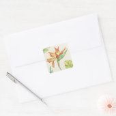 Stickers Oiseau de fleurs Paradise (Enveloppe)