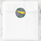 Stickers Oiseau Jaune (Sac)