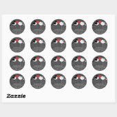 Stickers Oiseaux mariages (Feuille)