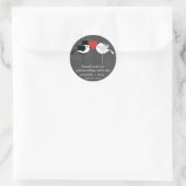 Stickers Oiseaux mariages (Sac)